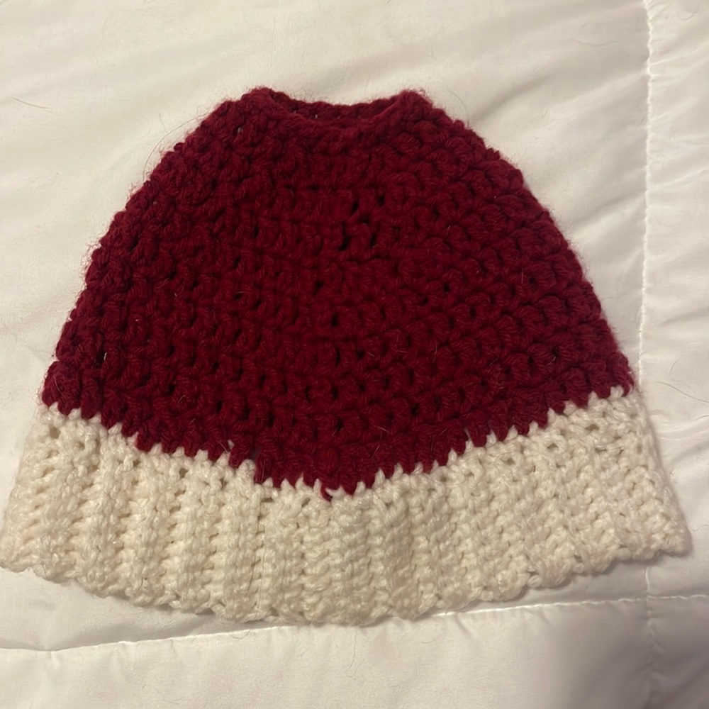Winter knit beanie
